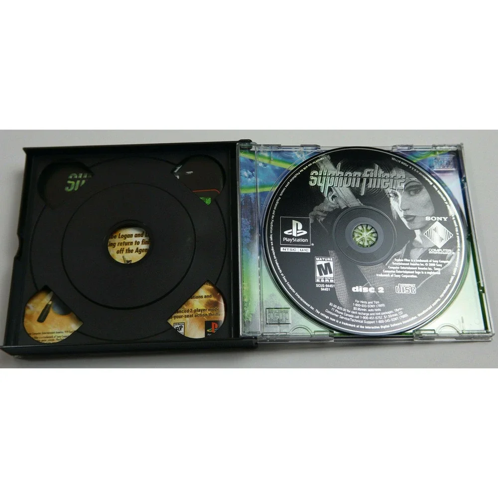 SYPHON FILTER‎ 2 PLAYSTATION 1 GAME